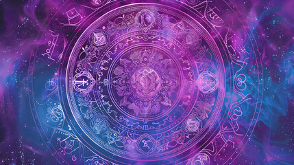Universal Zodiac Compatibility: An Insight into Astrological Relations - obrazy, fototapety, plakaty