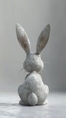 Obraz premium White rabbit