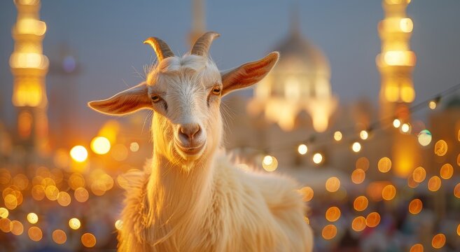 Goat Qurban Genrated with Ai Tools