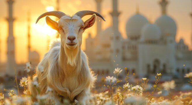 Goat Qurban Genrated with Ai Tools