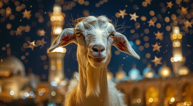 Goat Qurban Genrated with Ai Tools