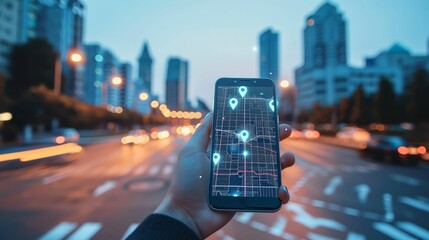 Smart city scavenger hunt, urban exploration with a tech twist