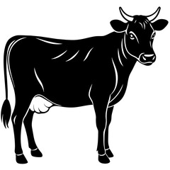     cow vector illustration

