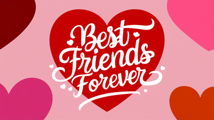 "Best friends forever" sign