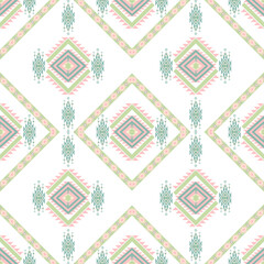 Colorful fabric patterns design from geometric shapes.
Native American fabric patterns For designing fabric patterns Clothing.