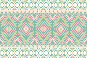 Colorful fabric patterns design from geometric shapes.
Native American fabric patterns For designing fabric patterns Clothing.