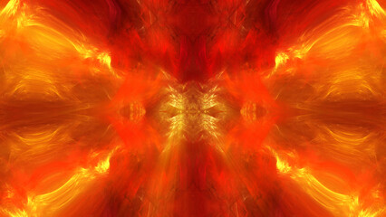 Fire Flame Ray abstract illustration
