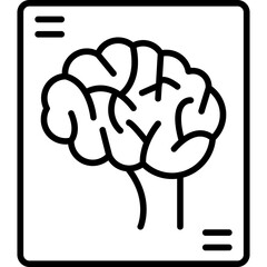 Brain X Ray Icon