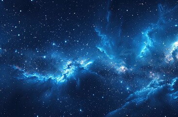 Obraz na płótnie Canvas Starry Night Sky Background