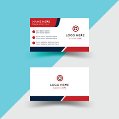 Simple Business Card Layout. Modern Business Card - Creative and Clean Business Card Template. 
Luxury business card design template.
 Elegant with abstract.