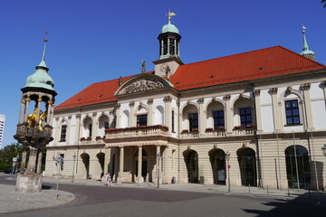 Naklejka premium Altes Rathaus am Alten Markt in Magdeburg