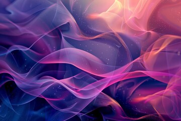 Obraz premium Futuristic AI abstract background, blending technology and creativity, ideal for digital art, presentations