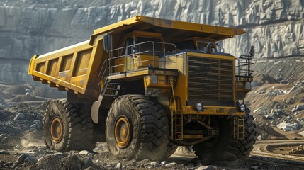 Big Haul Truck for Earthmoving and Construction - Heavy Equipment Excavation and Hauling for Large Scale Projects