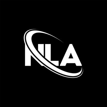 NLA logo. NLA letter. NLA letter logo design. Initials NLA logo linked with circle and uppercase monogram logo. NLA typography for technology, business and real estate brand.