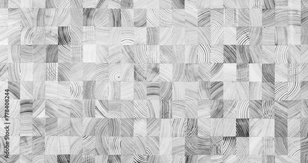 Poster black and white photo of a wooden patterned surface with many dots. the photography is abstract and 