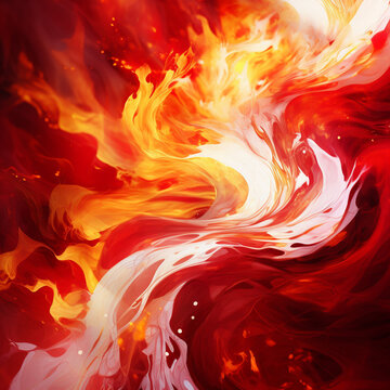 abstract fire background vector