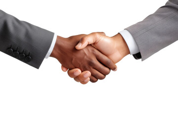 Agreement Amidst Blank Canvas. White or PNG Transparent Background.