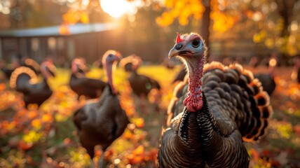 Turkey farming is significant for providing meat during festive seasons