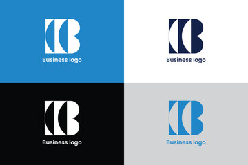 letter b logo, letter cb logo, letter db logo, logomark