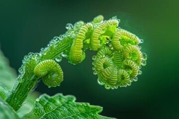 Spring's Micro Marvels: Delving into the Delicate Structure of Fern Spores