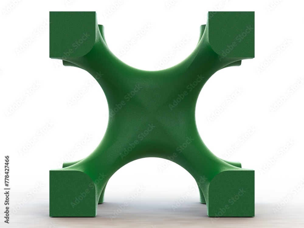 Aufkleber lattice structures of skeletal i-wp 3d print model