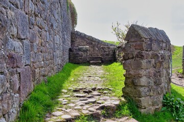 ruins of chapel in Heysham