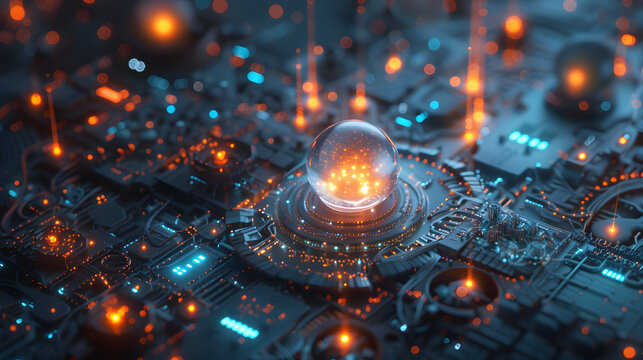 A conceptual design for a revolutionary quantum computing system