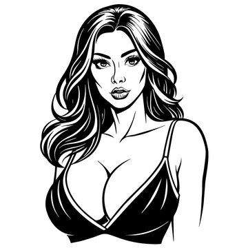 recommend clip art: Sketch Tattoo Beautiful Babe Funny Seduction sharp