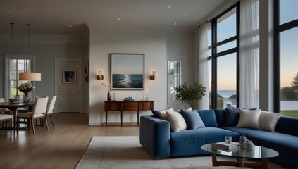 Fototapeta premium living room interior