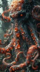 Obraz premium Tentacled Depths