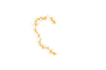 Fairy Gold Dust, Fairy Gold Glowing Dust Tale, Magic Abstract Background, Magic Dust, Golden Glitter Heart, Golden Transparent Background