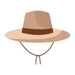 Hat Flat Illustration