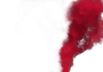 Red Smoke Bomb Transparent PNG, Realistic Smoke, Smoke Bomb PNG, Smoke Bomb Photography Element