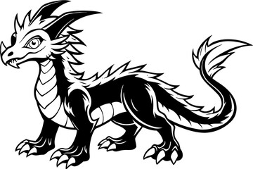 Fototapeta premium illustration of a lion vector illustration