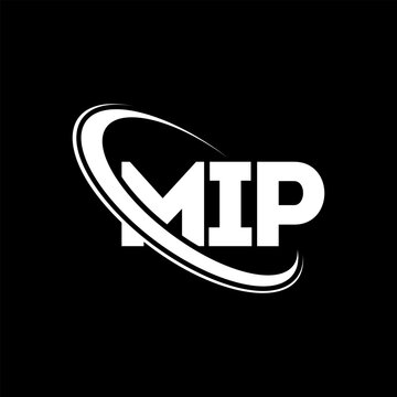 MIP logo. MIP letter. MIP letter logo design. Initials MIP logo linked with circle and uppercase monogram logo. MIP typography for technology, business and real estate brand.