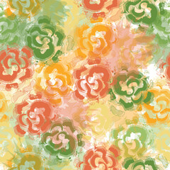  Collage contemporary seamless pattern.