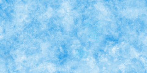 Fototapeta premium Abstract blue and white fantasy watercolor background .splash acrylic blue and white background .banner for wallpaper .watercolor wash aqua painted texture .abstract hand paint square stain backdrop .