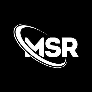 MSR logo. MSR letter. MSR letter logo design. Initials MSR logo linked with circle and uppercase monogram logo. MSR typography for technology, business and real estate brand.