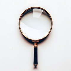 magnifying glass AI generative