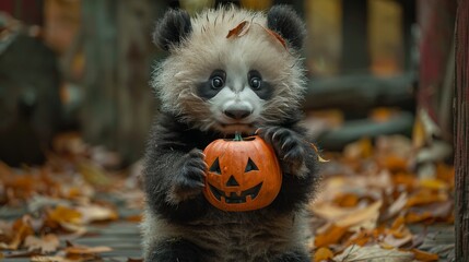 Halloween Panda Play