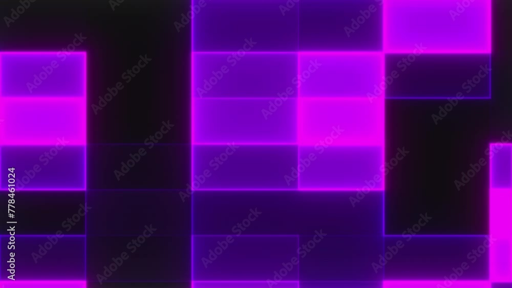 Poster abstract big blocks. computer generated 3d render