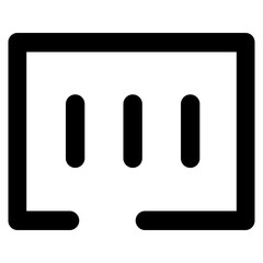 AT outline Icon Library pack