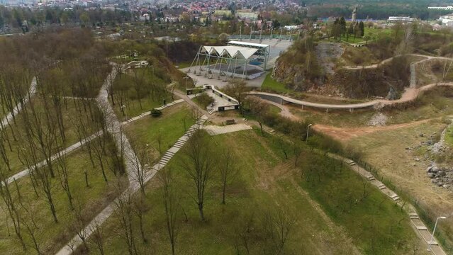 Observation Deck Kadzielnia Reserve Kielce Taras Widokowy Aerial View Poland