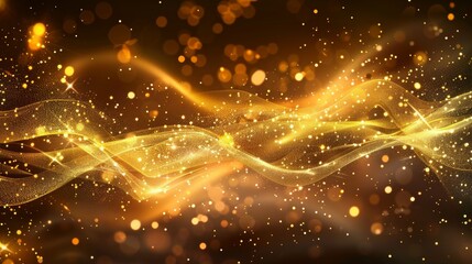 Abstract gold back ground