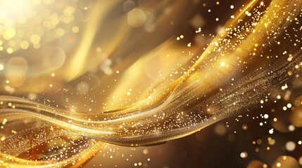 Abstract gold back ground