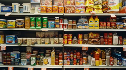 Organized Emergency Food Supplies