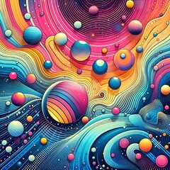 Obraz premium the colorful gradient and noise background. colorful pattern illustration for wallpaper, poster, flyer, and any design. multicolor gradation and noise texture.