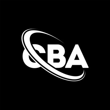 CBA logo. CBA letter. CBA letter logo design. Initials CBA logo linked with circle and uppercase monogram logo. CBA typography for technology, business and real estate brand.