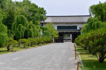 Obraz premium 二条城 北大手門 京都市中京区