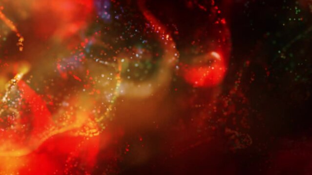 colorful particle gradation abstract background